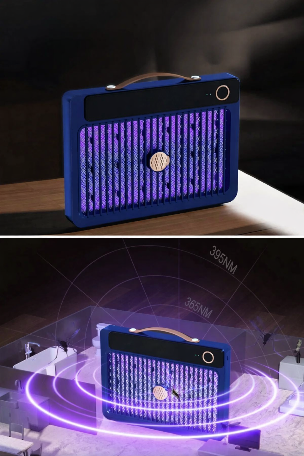 Sarjli Elektrikli Sivrisinek Öldürücü | 4000mAh, 3000V Yüksek Güç