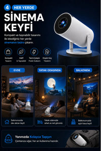 Geliverdi Vision Mini Projeksiyon Cihazı