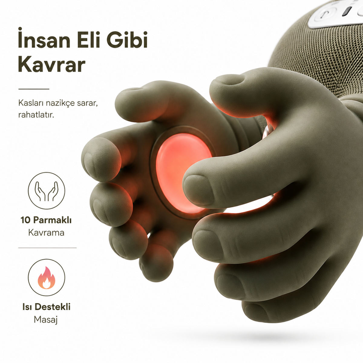 BioMassage™ Şarjlı Masaj Aleti