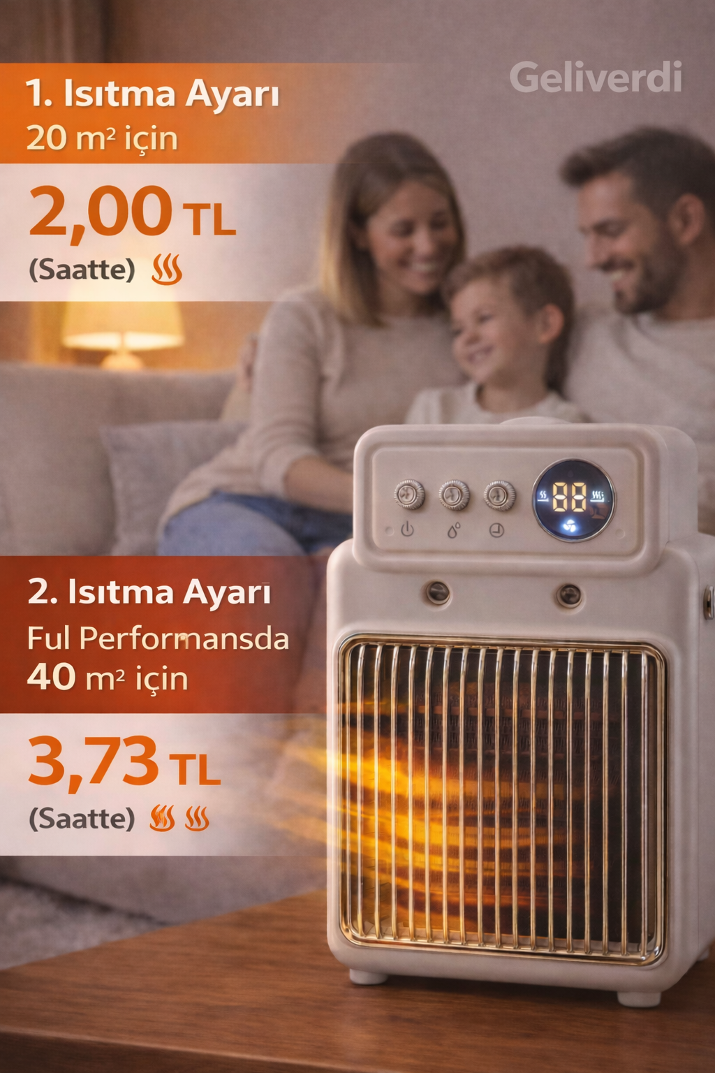Geliverdi Fanlı Buharlı Isıtıcı
