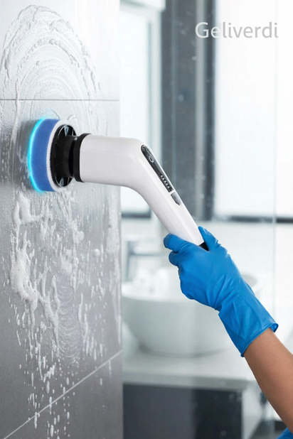 Geliverdi™ Şarjlı 360 Temizleyici - Turbo Dönüş Teknolojisi