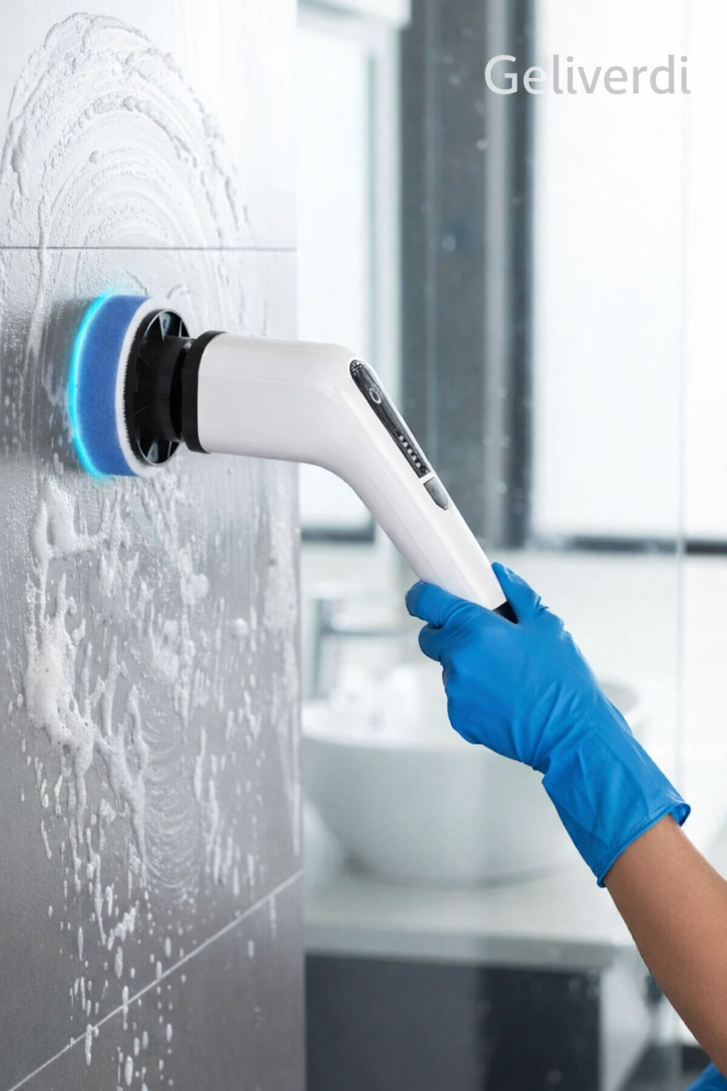Geliverdi™ Şarjlı 360 Temizleyici - Turbo Dönüş Teknolojisi